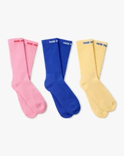 Nude Project Allday Cotton Candy Socks 3Xpack Hot