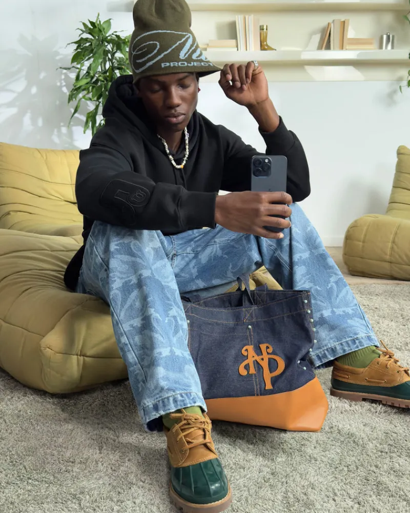 Nude Project Allday Shopper Bag Denim Online