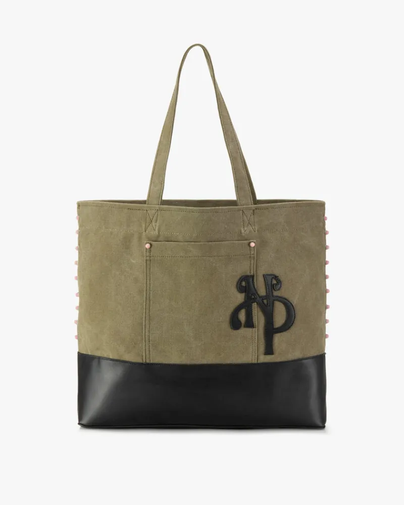 Nude Project Allday Shopper Bag Olive New
