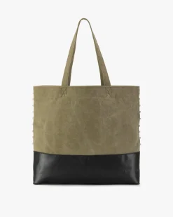 Nude Project Allday Shopper Bag Olive New