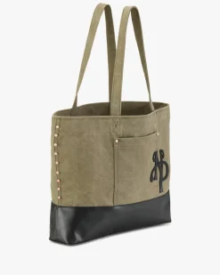 Nude Project Allday Shopper Bag Olive New