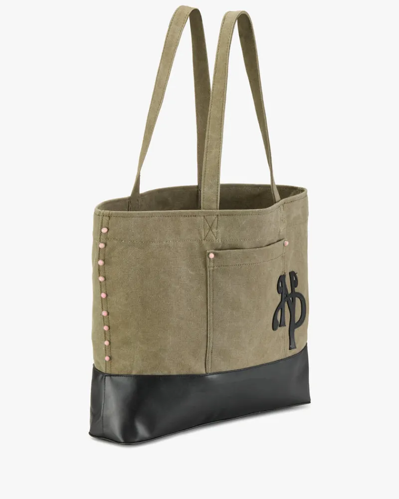 Nude Project Allday Shopper Bag Olive New