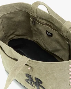 Nude Project Allday Shopper Bag Olive New