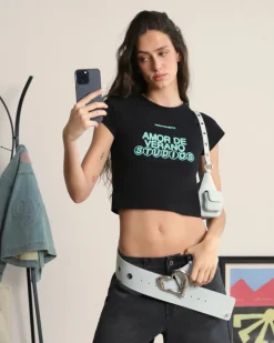 Nude Project Amor de Verano Tee Black Sale