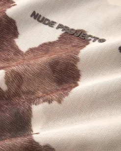 Nude Project Animalie Mesh Top Cow Discount