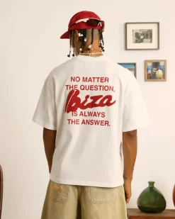 Nude Project Answer Tee White Fashion