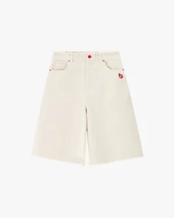 Nude Project Apple Crew Denim Shorts Raw Sale