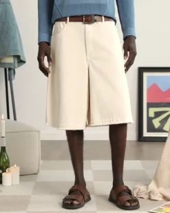 Nude Project Apple Crew Denim Shorts Raw Sale