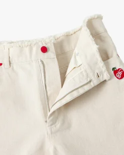 Nude Project Apple Crew Denim Shorts Raw Sale