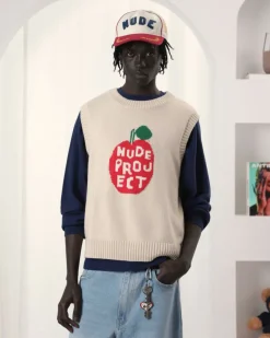Nude Project Apple Crew Knit Vest Fashion
