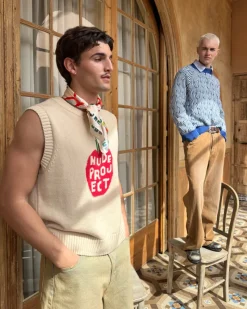 Nude Project Apple Crew Knit Vest Fashion