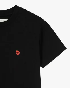 Nude Project Apple Crew Slim Tee Black Sale