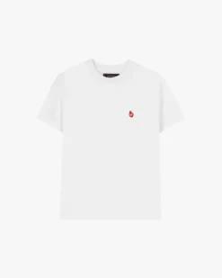 Nude Project Apple Crew Slim Tee White Fashion
