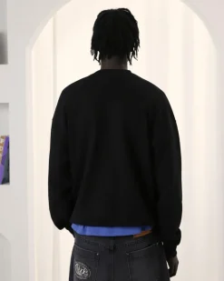 Nude Project Apple Crew Sweatshirt Black Fashion