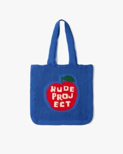 Nude Project Apple Crochet Bag Blue Best