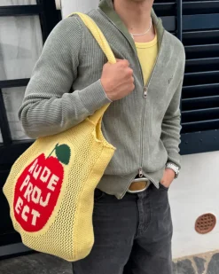 Nude Project Apple Crochet Bag Yellow Best