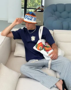 Nude Project Astro Tee Navy Best