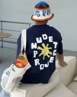 Nude Project Astro Tee Navy Best