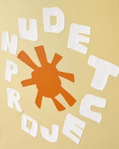 Nude Project Astro Tee Pale Banana Clearance