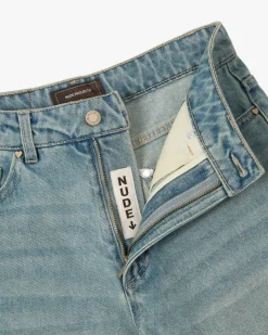 Nude Project Basic Denim Shorts Sand Wash Sale