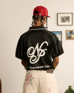 Nude Project Basic Football Tee Black Best