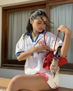 Nude Project Basic Football Tee White Hot