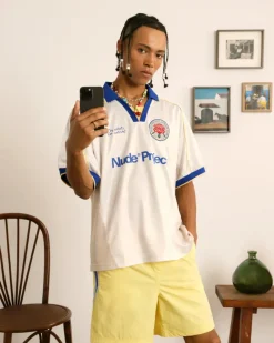 Nude Project Basic Football Tee White Hot