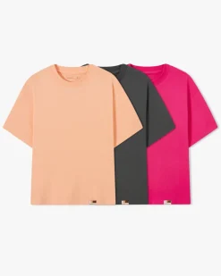 Nude Project Basic Tee Pink 3Xpack Best