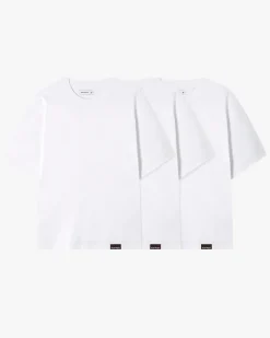 Nude Project Basic Tee White 3Xpack Discount
