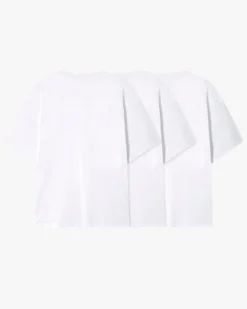 Nude Project Basic Tee White 3Xpack Discount