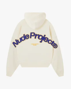 Nude Project Beast Zip-Up Hoodie Marshmallow Clearance