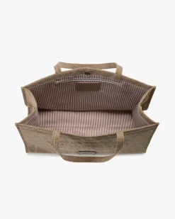 Nude Project Big Canvas Bag Brown New