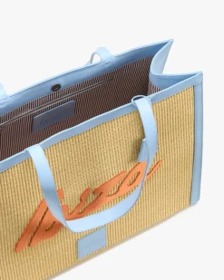 Nude Project Big Raffia Bag Clearance