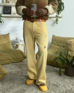 Nude Project Bootcut Jeans Yellow Sale