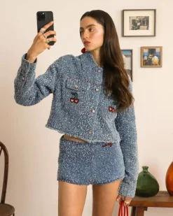 Nude Project Boucle Shorts Sale