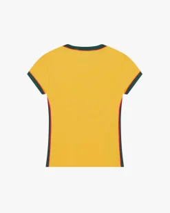 Nude Project Brazil Tee Yellow Fashion