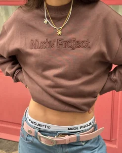 Nude Project Brun Sweatshirt Brown Hot