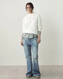 Nude Project Brun Sweatshirt Marshmallow Online