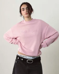 Nude Project Brun Sweatshirt Pink Clearance