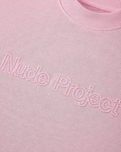 Nude Project Brun Sweatshirt Pink Clearance