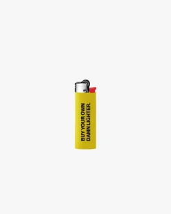 Nude Project Buy Your Own Damn Lighter Yellow New
