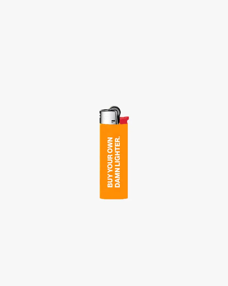 Nude Project Buy Your Own Damn Lighter Orange Outlet