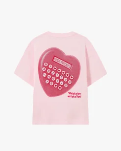 Nude Project Calculator Tee Pink Sale