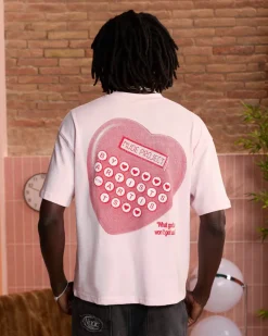 Nude Project Calculator Tee Pink Sale