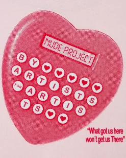 Nude Project Calculator Tee Pink Sale