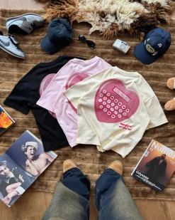 Nude Project Calculator Tee Pink Sale