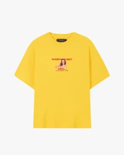 Nude Project Call Tee Yellow Hot