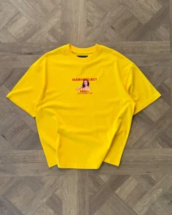 Nude Project Call Tee Yellow Hot
