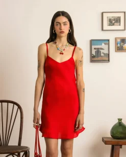 Nude Project Camisole Dress Red Best