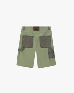 Nude Project Carpenter Shorts Colorblock Hot